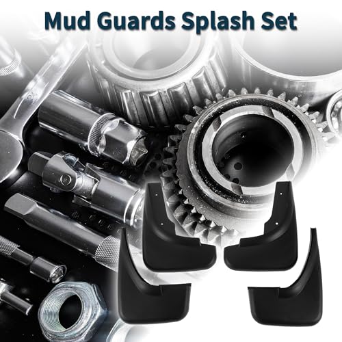 Image of Mud Flaps Splash Guards for Volkswagen Bora 2005-2008 W /Mount Accessories Mud Guards Front and Rear 1 Set