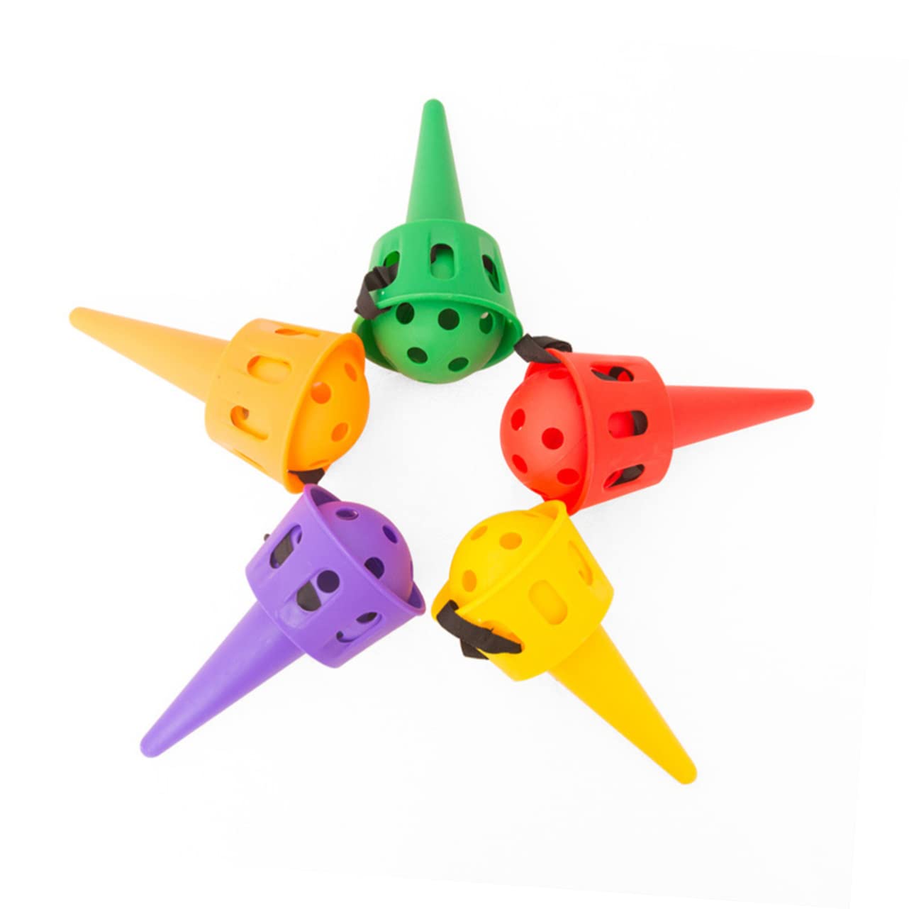 3 Ensembles Balle Jonglage - Jeu Capture Balle Avec Ventouse - Jouet Enfant - Kendama