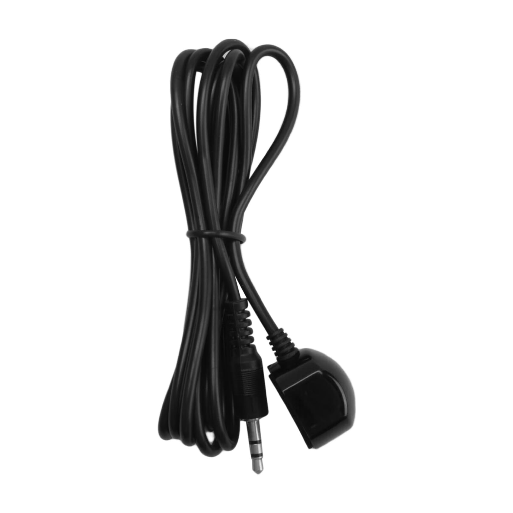 1 Pcs 3.5mm 38KHz Infrared IR Remote Control Receiver Extender Extension Cable IR Receiver Extension Cable Black IR Receiver Extension Cable for Set Box
