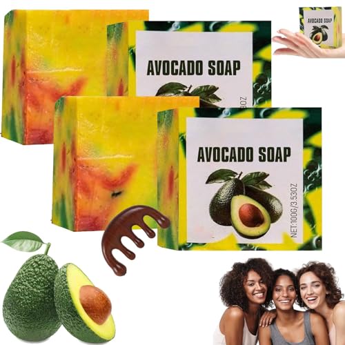 Savon à l'avocat Yamusa pour tous types de peau et hydratation