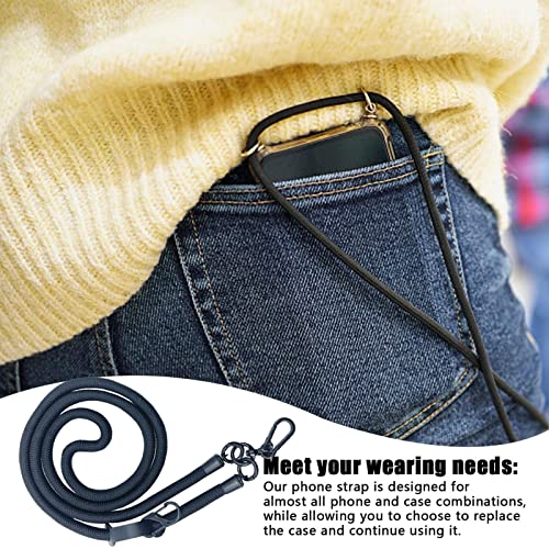 Cordão para telefone transversal | 10 MM Telefone Crossbody Suporte Pescoço Com Espaçador | telefone