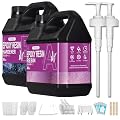 Puduo Epoxy Resin Kit 72OZ?Newly Formulated Crystal Clear Epoxy Resin?Strong, Bubble-Free, Anti-Yellowing Art Resin That?Suitable for Casting, DIY, Resin Art, Molds, Jewelry, Easy to Mix 1:1 Ratio