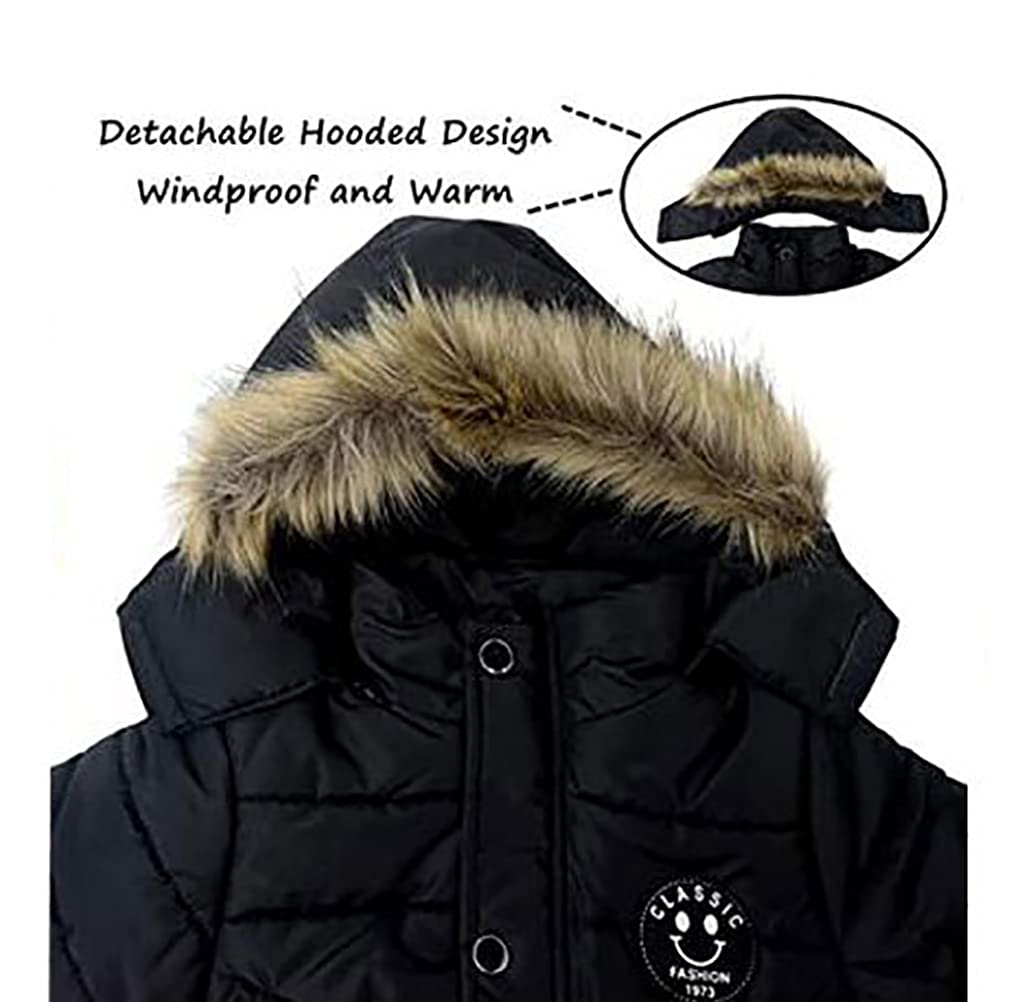 Manteau Garçon Hiver Camouflage Manteau Parka Blousons Avec Capuche