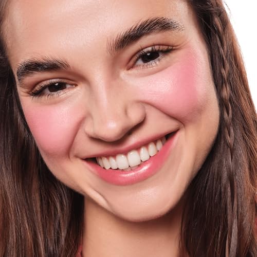 Image of essence | Soft Touch Bouncy Blush | Lightweight, Buildable Cream to Powder Blush | Long-Lasting Natural Flush | Vegan & Cruelty-Free Makeup (20 Electric Peony)