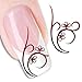 Ottery Water Transfers Decals Beautiful Nail Art Stickers Decal Tattoo / Sticker Beauty Nail Salon For Girls