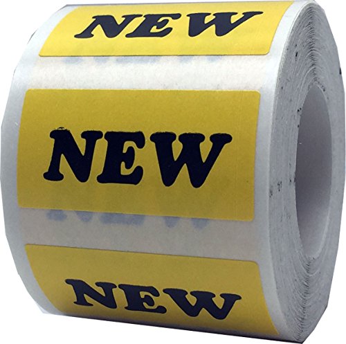 Stickers rectangle jaune noir pour en finir avec les erreurs de tri et colis perdus