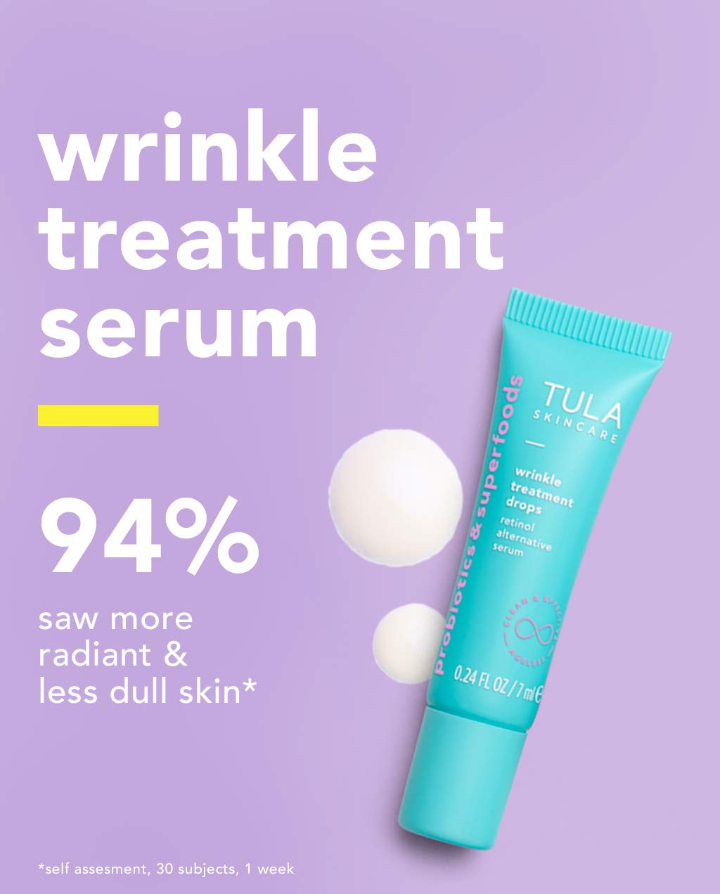 TULA Skin Care Your Best Skin at Every Age Level 2 Firming & Smoothing Discovery Kit | Wrinkle Treatment, Face Moisturizer, Eye Serum and Overnight Repair Treatment and Travel Bag, Anti-Aging : Beauty & Personal Care