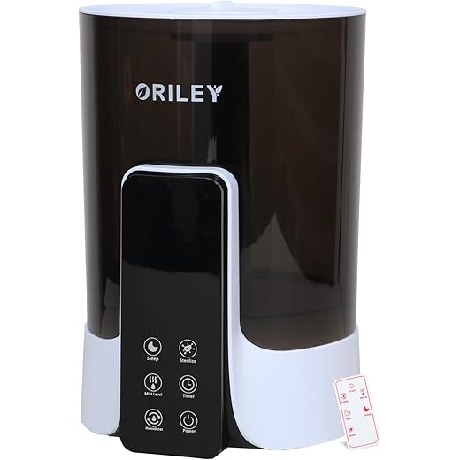 ORILEY 2113 Ultrasonic Cool Mist Humidifier With Remote Cont