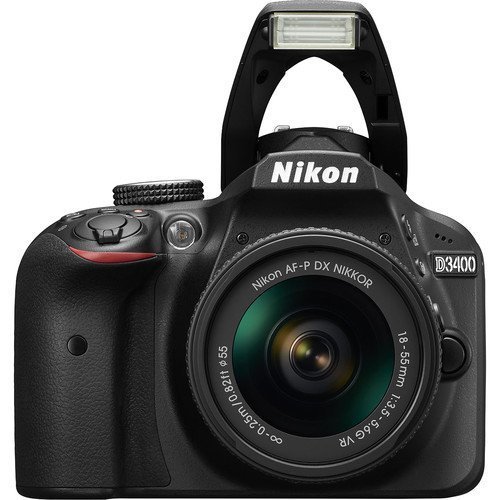 Amazon.com : Nikon D3400 DSLR Camera with 18-55mm Lens (Black