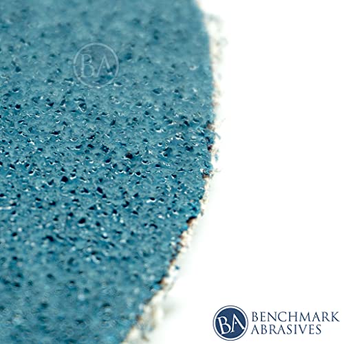 Benchmark Abrasives 8" Premium Zirconia No Hole Psa Discs, Self Adhesive Random Orbital Sander Discs For Sanding Polishing On Metal Wood Fiberglass (10 Pack) - 80 Grit #TOP1