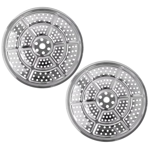 New 2-Pack Canner Rack Compatible with Pressure Cooker - Stainless Steel Canning Rack - Compatible for Presto 01781 23-Quart, for All American 21.5-Quart - 11 Inch (28cm Canners for Canning)