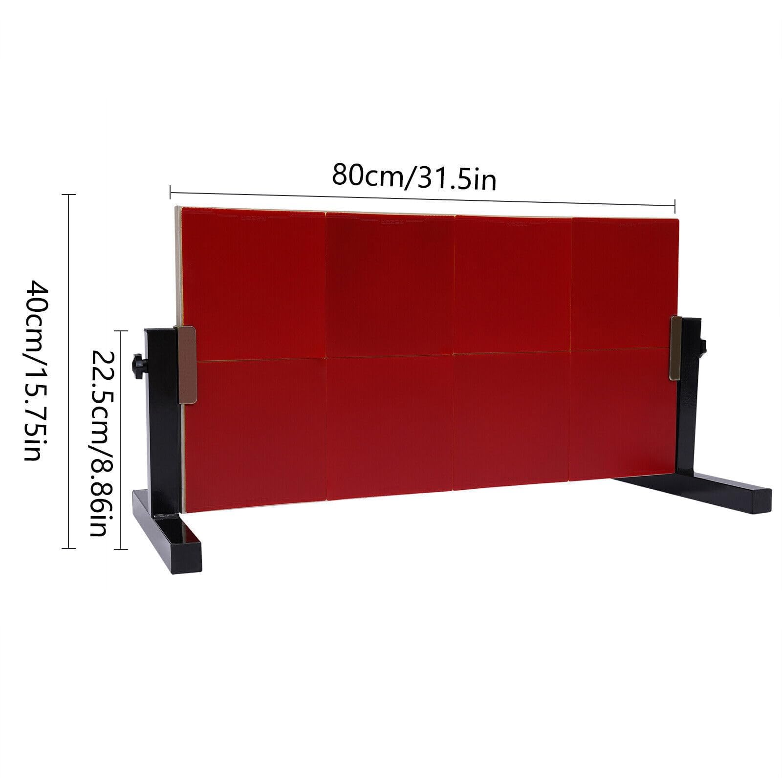 Tischtennis Returnbrett Verstellbar - Professioneller Ping Pong Rebounder