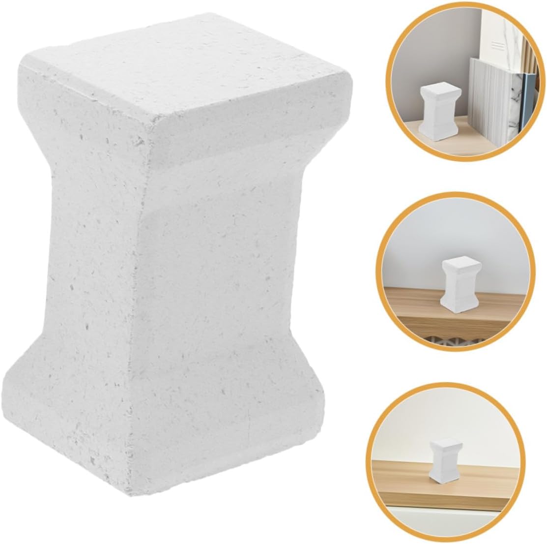 GRADENEVE 2pcs Kiln Support Pillar Posts Accessory for Pottery Firing 10cm Heat Resistant Kiln Board Tool for Ceramic Artists and Sculpting Supplies