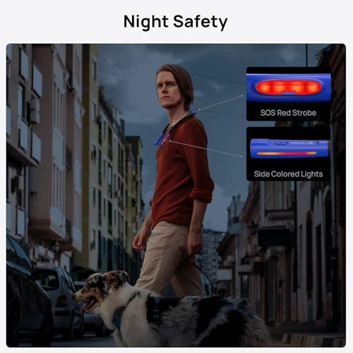 120-Lumen Trond Rechargeable USB-C Neck Reading Light w/ 3 Color Modes (Blue or Purple) - image 5