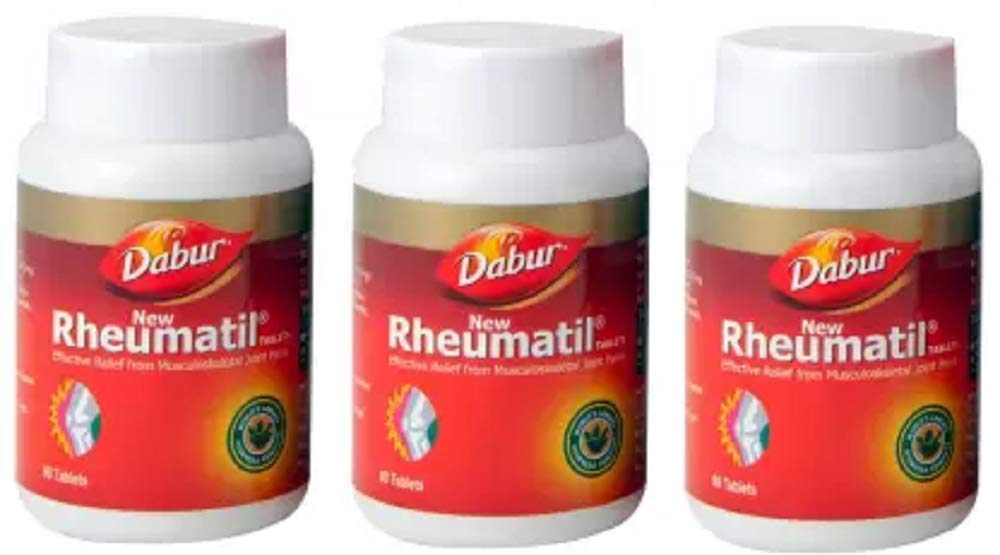 Dabur Rheumatil Tablet For Providing Relief From Joint Pain (270) - Multicolor (B08XVD5VCB) Amazon Price History, Amazon Price Tracker