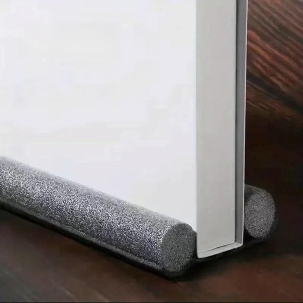 Door Sealing Strip - 91cm Soundproof and Dustproof Door Bottom Seal for Home, Hotel, and Restaurant(Gray)