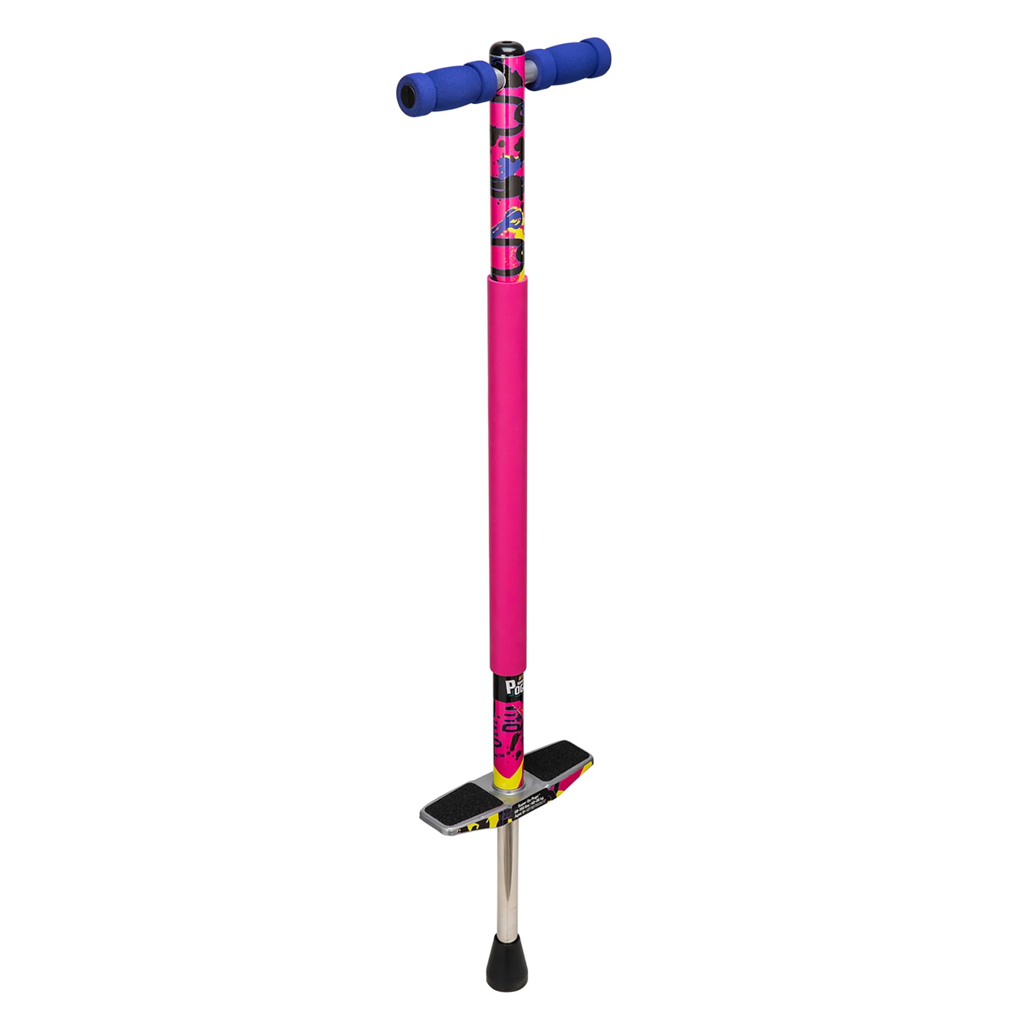 ALEX: Super Go Pogo Stick - Pink - Outdoor Jumping & Balancing Toy, Padded Frame, Soft Grip Handles, Bounce Up to 2', Kids-Tweens 88-154lbs, Age 9+