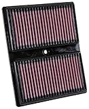 K&N 33-3037 Motorluftfilter: Hochleistung, Prämie, Abwaschbar, Ersatzfilter,Erhöhte Leistung, 2015-2019 (Ateca, Ibiza, Leon, Caddy, Golf Sportsvan, Polo, T-Roc, Up, A1, A3, Q2)