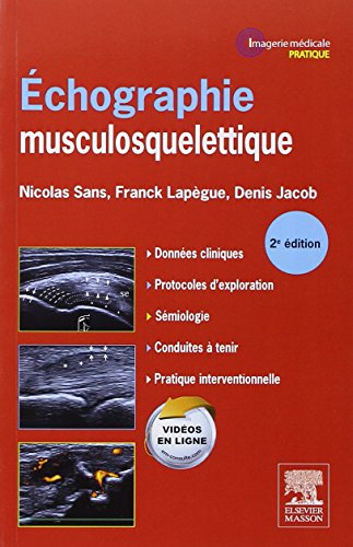 Échographie Musculosquelettique 2ed