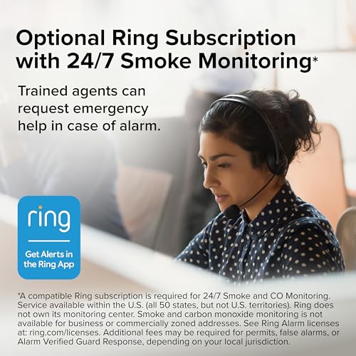 Smart Smoke Alarm WiFi Connected