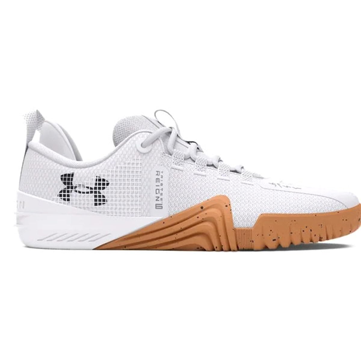 Under Armour TriBase Reign 6 White/Distant Gray/Black 12 D (M)