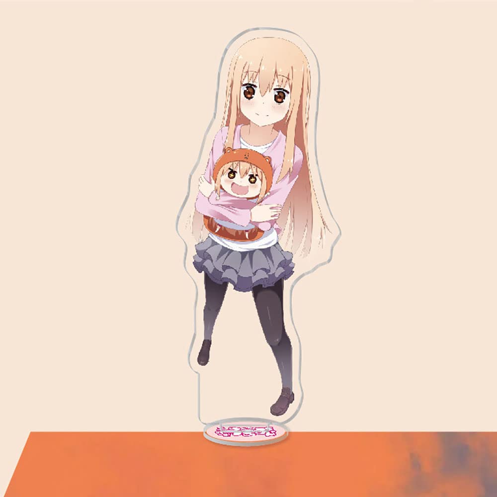 Acrylic figure Display for Himouto! Umaru-chan Doma Umaru Anime, Stand  Character Portrait Model Desktop Ornament, Collection,16CM