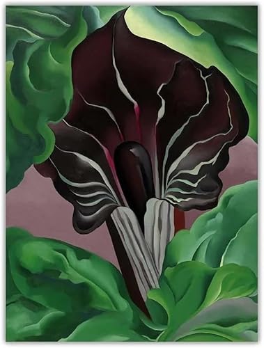 LHHJF LJHFA Georgia O'Keeffe Poster Abstract Canvas Painting Abstract Wall Art Georgia O'Keeffe Prints For Home Living Room Decor Picture 40x60cm No Frame