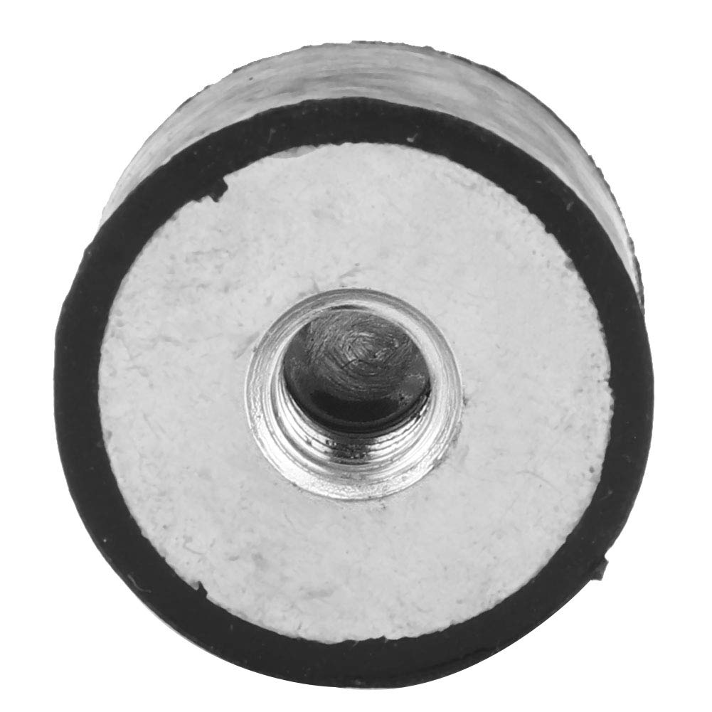 Anti-Vibration Rubber Mount, 4 Pieces Female Thread Rubber Mounting Brackets Anti-Vibration Shock Absorber Coil Isolator (DE20*15M6)