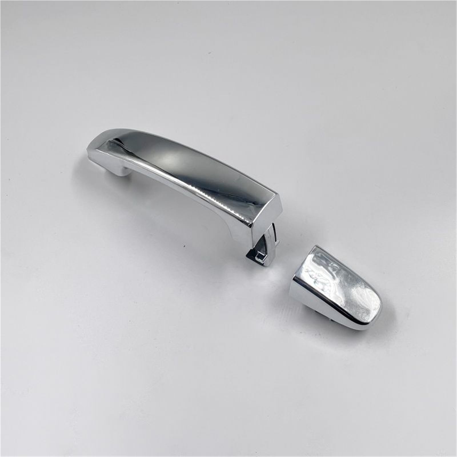 LMGBJJN Fit Ford Ranger T6 T7 Mazda Bt50 2012-2019 Door Outer Handle All Chrome with Capfor(Handle and no Hole)