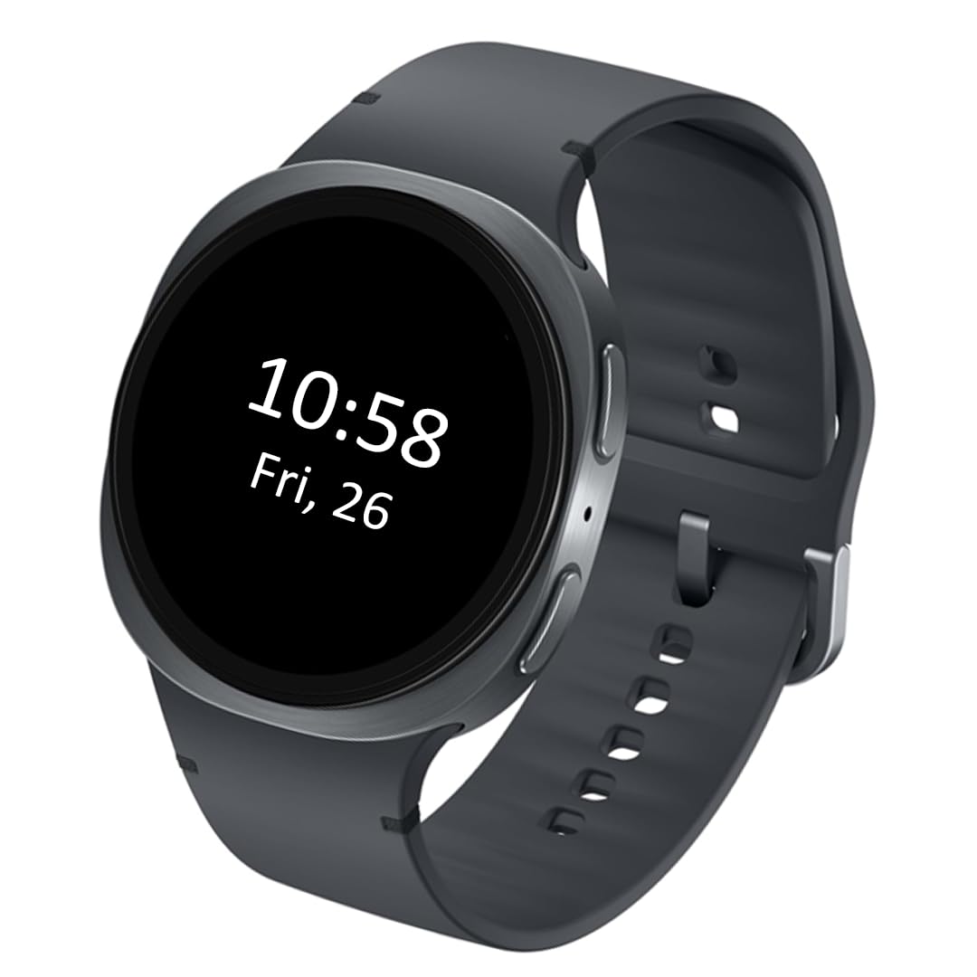 Samsung Galaxy Ai Watch 8 Latin American Version Sm-L320 (40mm) Bluetooth Wellness Tips Heart Rate Sleep to Workout Fitness Tracker (Dark Gray SM-L320NDAALTA)