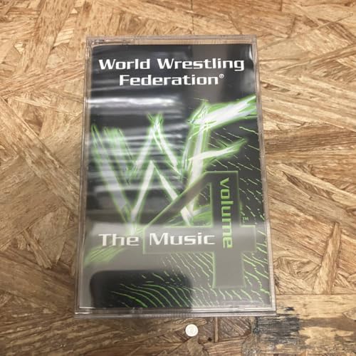 �V HIPHOP,R&B WORLD WRESTLING FEDERATION THE MUSIC VOLUME 1 �A���o�� TAPE