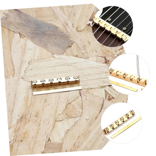 Sillet de chevalet pour guitare acoustique accessoire écrou réglable - 5