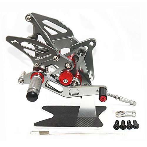 Rearsets Rear Sets Footpegs Cnc Adjustable For Suzuki Hayabusa Gsx1300R 1999-2007 #TOP4