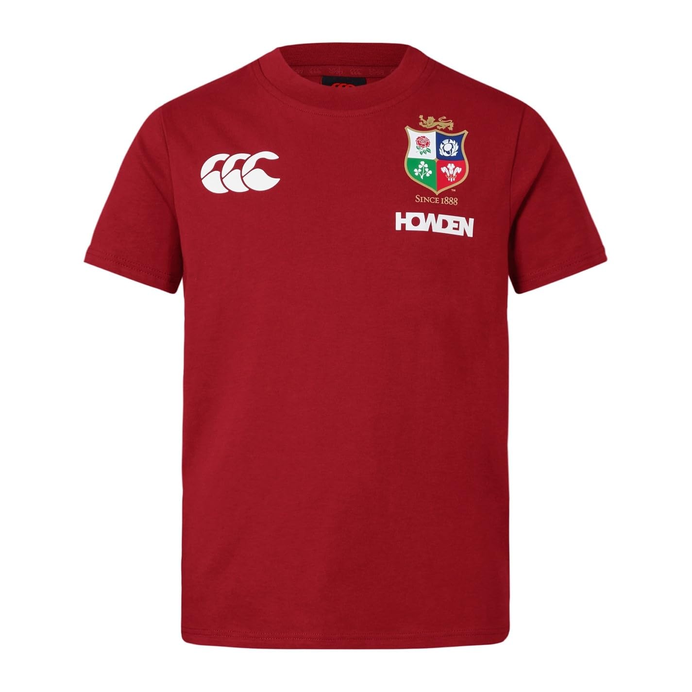 Canterbury British And Irish Lions Cotton Camicia Unisex - Bambini e Ragazzi (Pacco da 1)