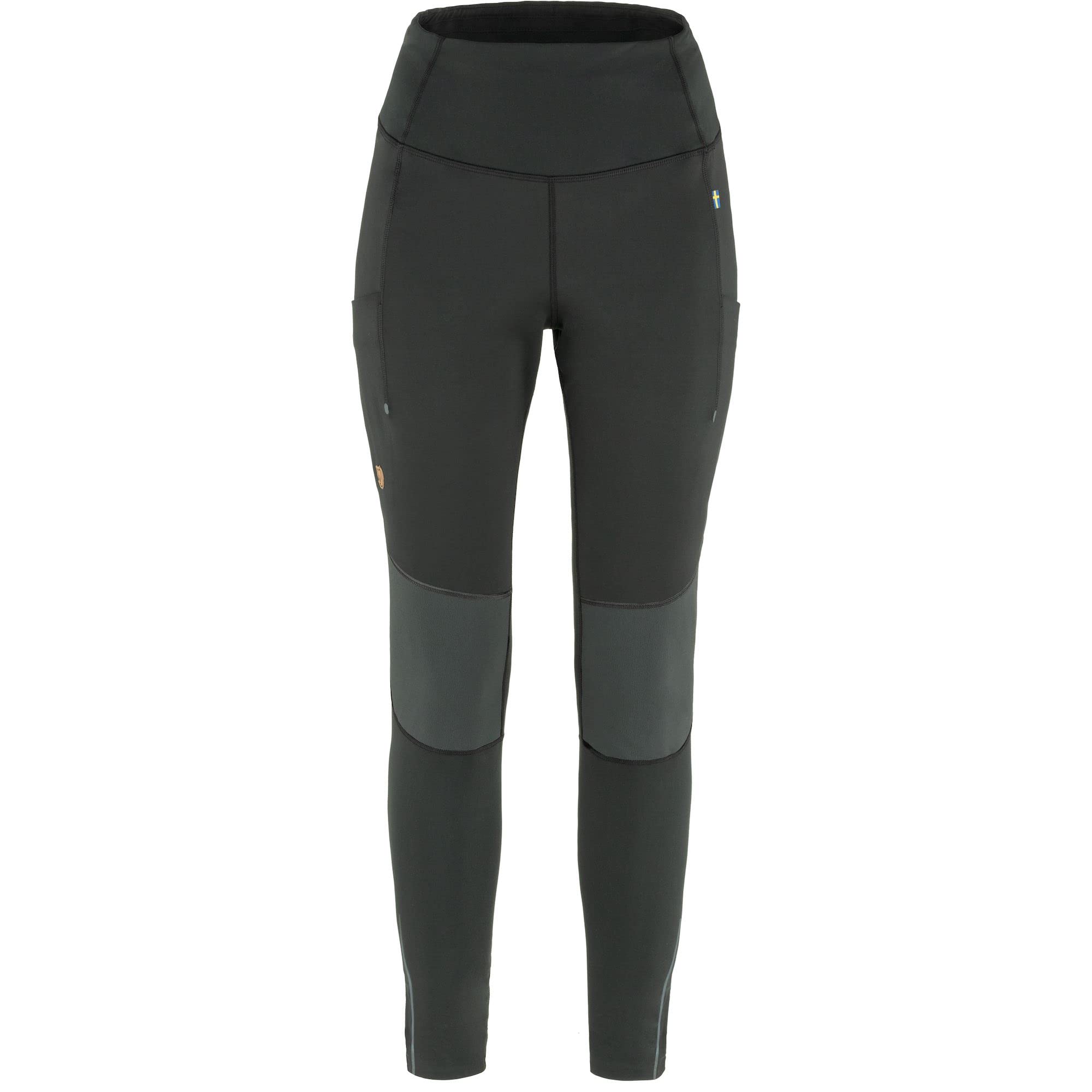 Fjallraven 84790-550-048 Abisko VäRm Trekking Tights W/Abisko Warm Trekking Tights W Pantaloni Sportivi Donna Black-Iron Grey Taglia Xs-image