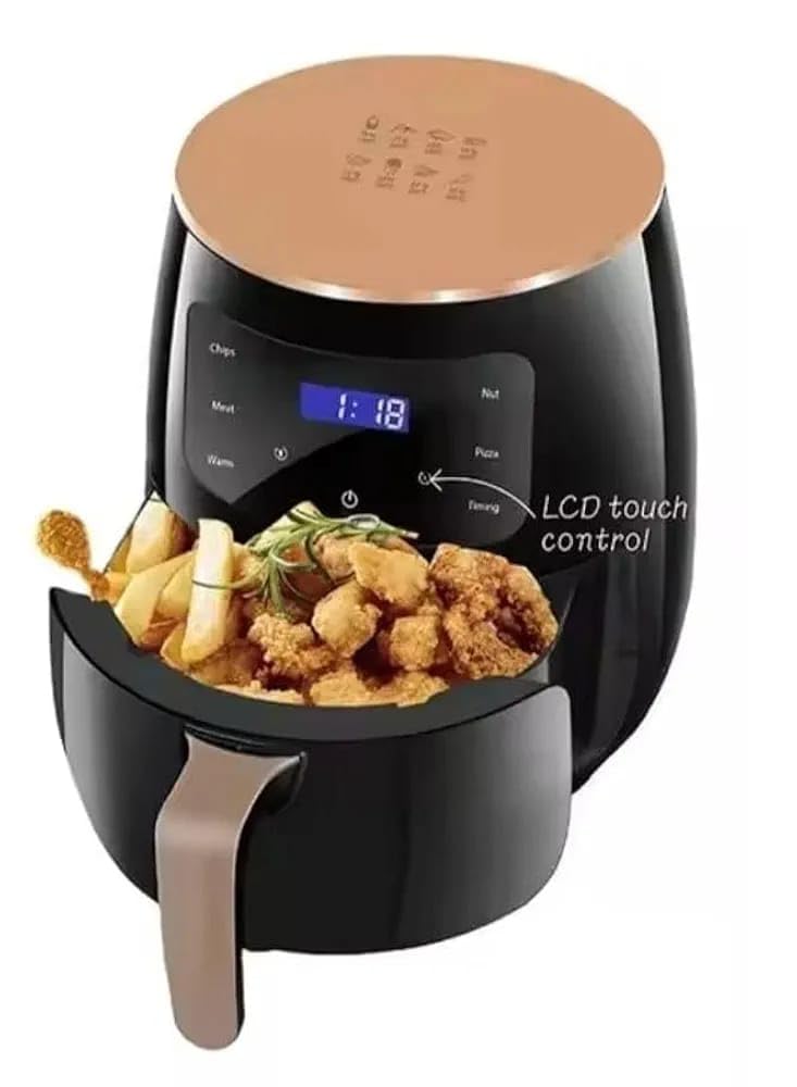 Dy sales Digital Air Fryer, 2400W, 6L Capacity, Touch Screen Control, Multi-Function for Crisping, Roasting and Dehydrating