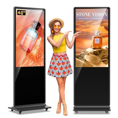 QIXZOCV MWE 49 Inch FHD Touchscreen Kiosk