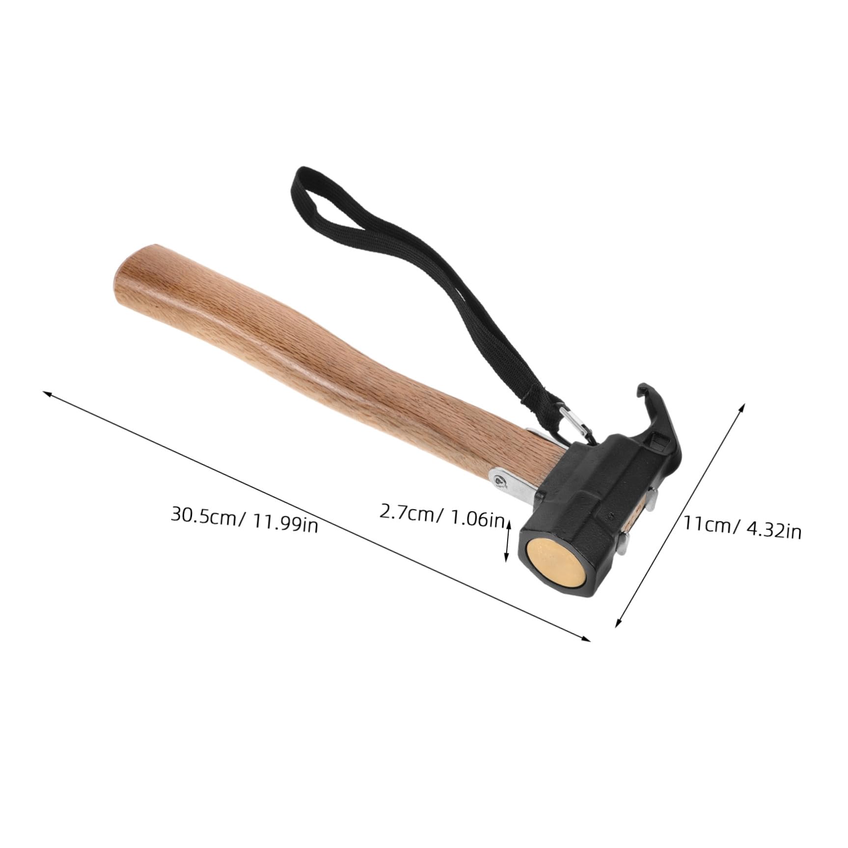 SHINEOFI Martillo De Tierra Para Camping Extractor De Clavos De Camping Resistente Herramienta Para Estacas De Para Montañismo y Excursionismo