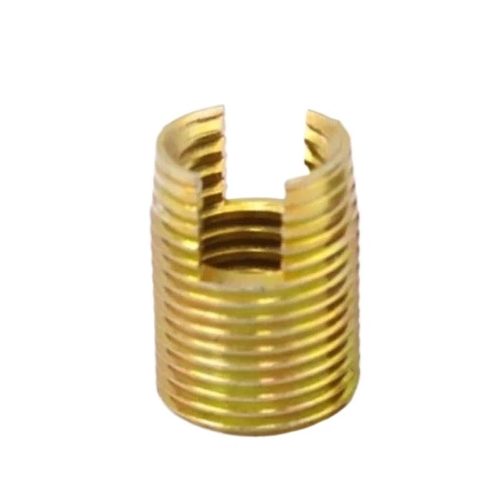 Tuleje redukcyjne, Wkładka gwintowana samogwintująca ze stali nierdzewnej M2 do M16, srebrna, opakowanie 2 szt(Galvanized,M2.5xM4.5x6mm)
