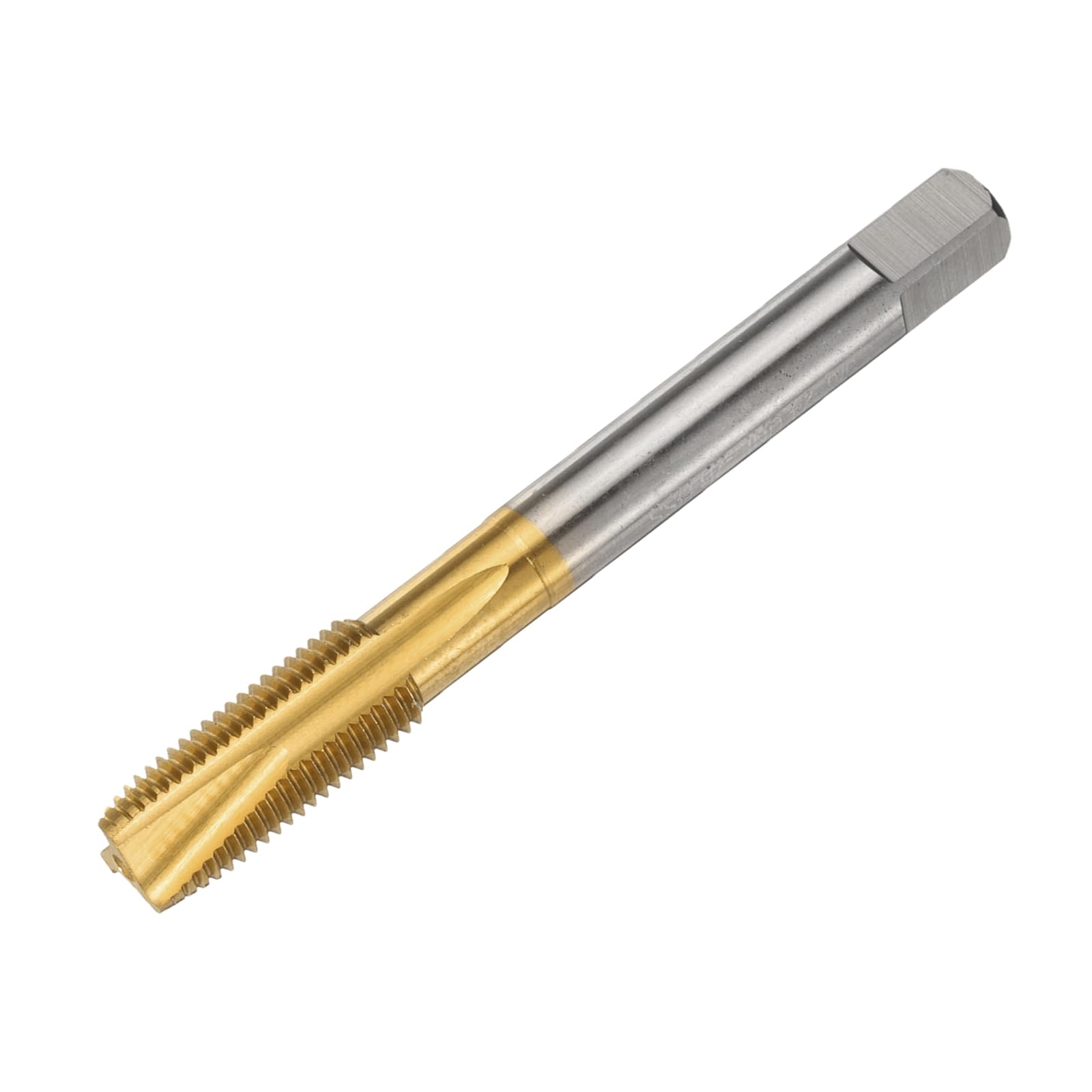 QUARKZMAN 3/8-24 UNF B2 Maschio per Filettatura a Spirale, Maschio per Filettatura Attrezzo di Filettatura, Acciaio ad Alta Velocità Rivestito 6542 Punte per Maschiatura Macchina