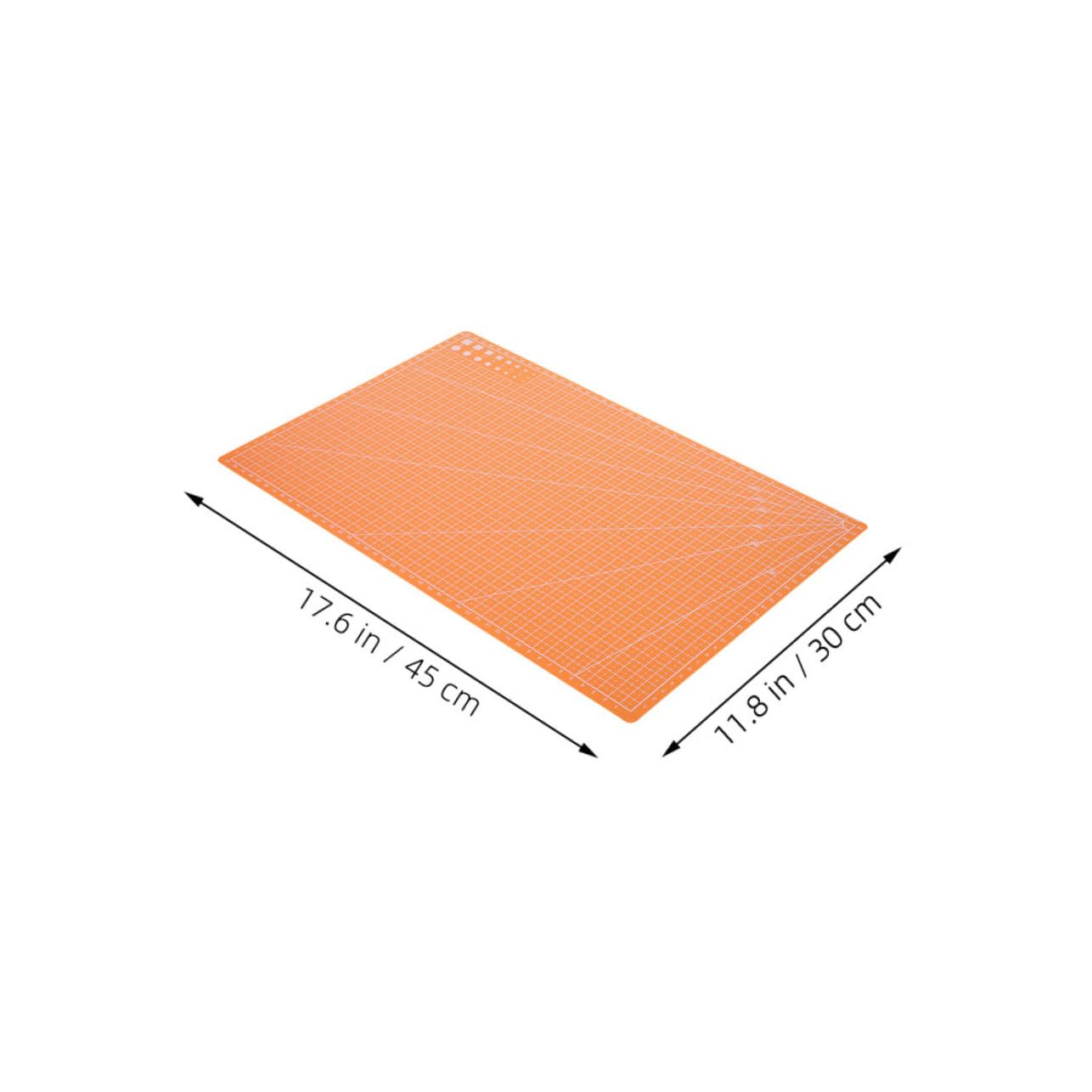Angoily Double-sided Quilting Cutting Pad 2pcs Craft Cutting Board for Sewing Mats Double-sided Sewing Mat for Crafts