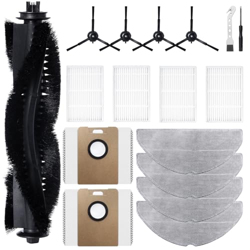 Jegehoyo Juego de accesorios de repuesto para robot aspirador Tapo RV20 Max Plus/Tapo RV20 Max/Tapo RV30 Max Plus/Tapo RV30 Max