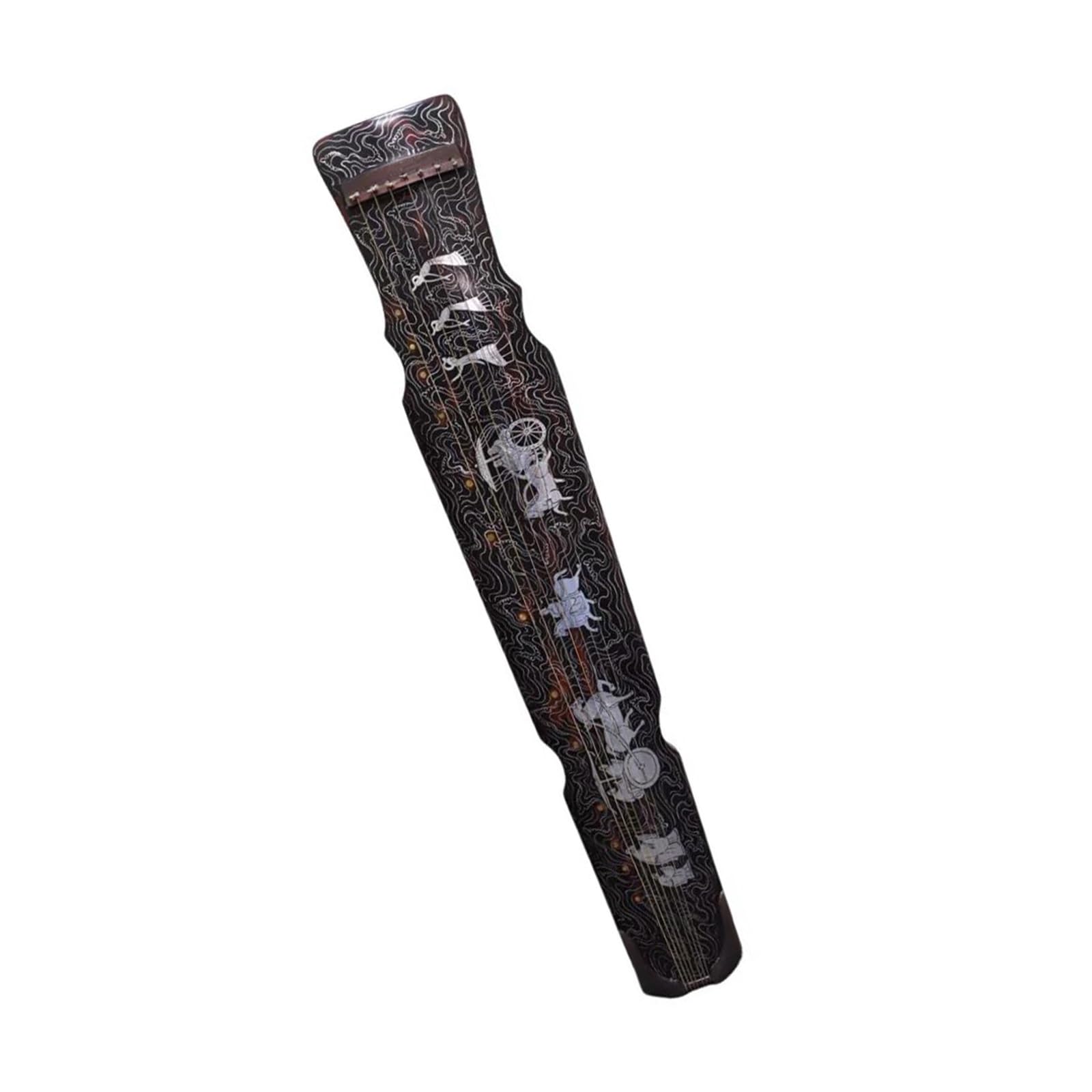 Professionelles Musikinstrument Guqin Guqin Ein Professionelles Traditionelles Saiteninstrument Aus Holz Und Lack