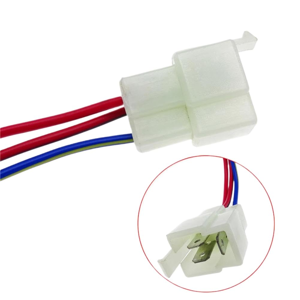 Motorcycle Ignition Switch Lock with 2 3 Wires Set Accessories Compatible with XRV750 XRV 750 Africa Twin 1993 2000