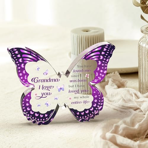 Decoración Acrílica Mariposa para Abuela miniatura 4