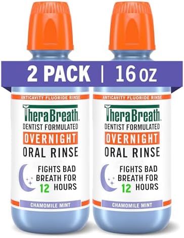 TheraBreath Healthy Gums Mouthwash, Clean Mint, Antigingivitis, 1 Liter - View #3