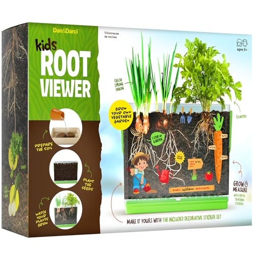 Root Viewer Kit – STEM Plant Growing Toy for Kids Ages 4-8