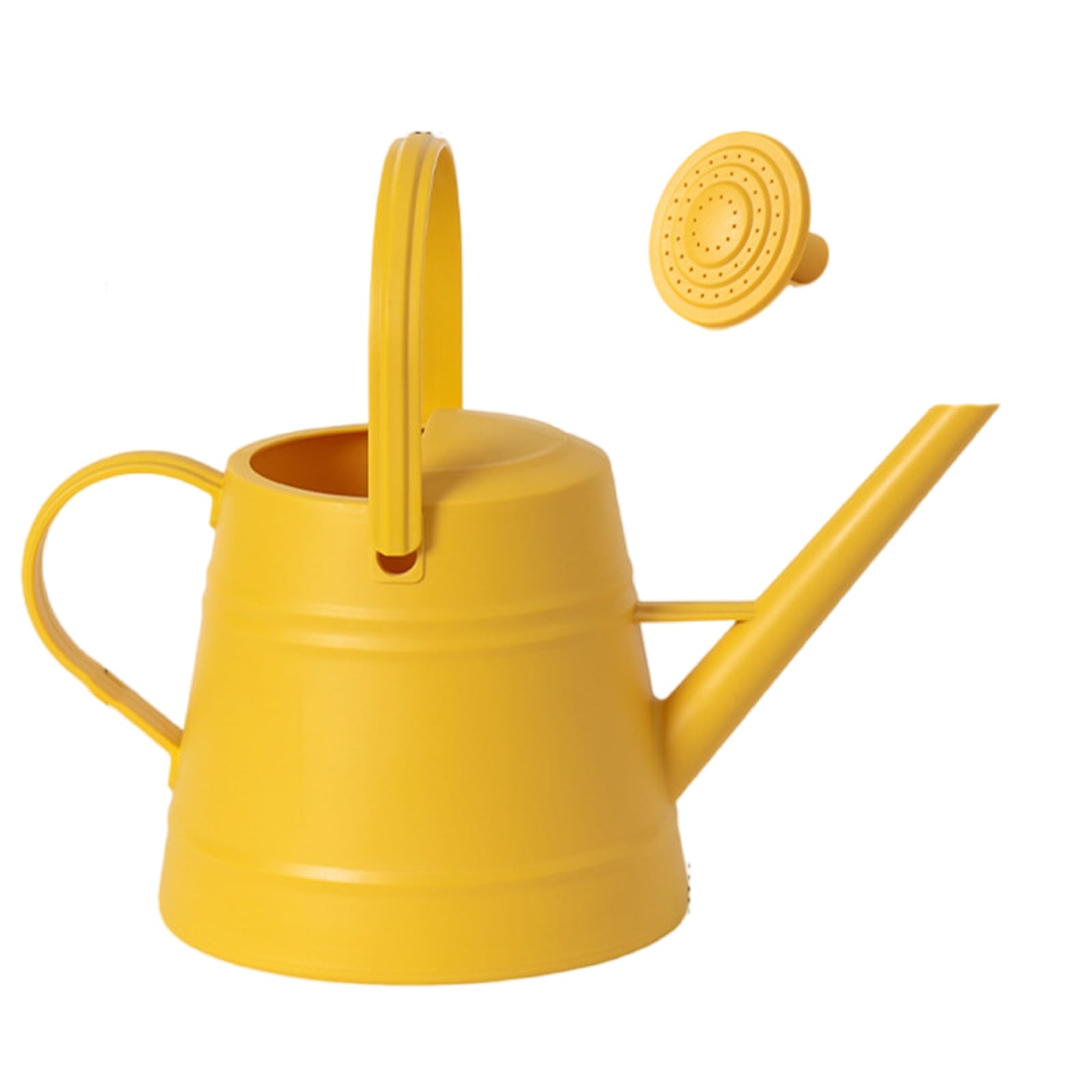 Professional Gardening Water Can 3.8L Capacity Long Reach Spout Adjustable Sprinkler Head for Delicate Flowers and Shrub Ergonomic Watering Can for Outdoor Use