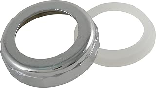 Plumb Pak PP855-10 Slip Nut with Washer, 1-1/2 X 1-1/4 in, Die Cast, 1-1/4