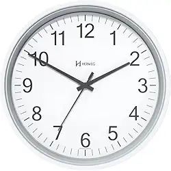 Relógio de Parede Quartz Branco